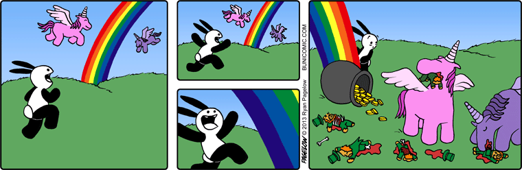 Rainbows, rainbows, rainbows