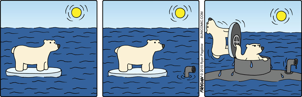 The last polar bear