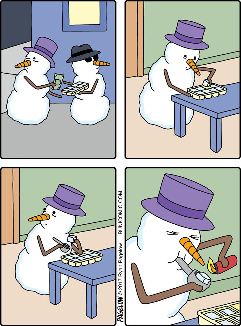 Just say, "No," Frosty