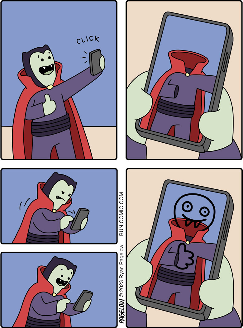 Vampire Selfie