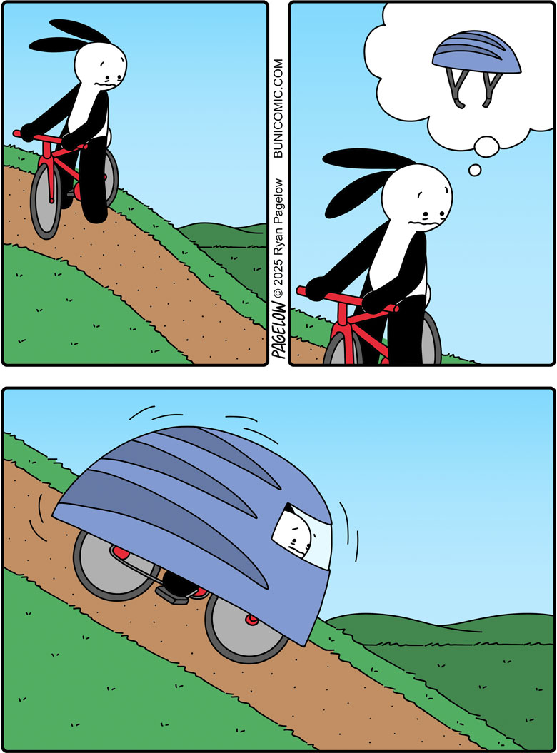 Maybe we need a bigger helmet