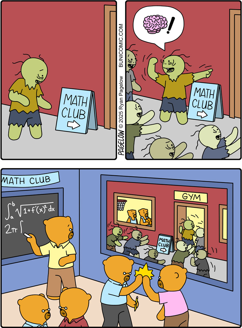They're using their heads