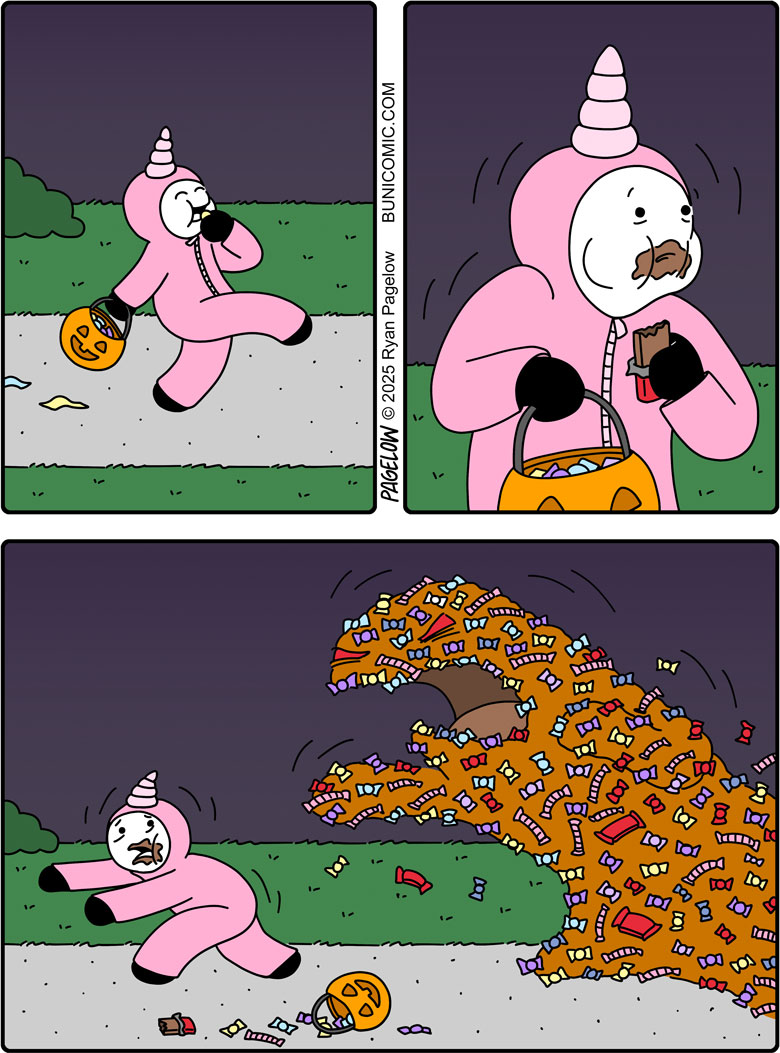 The carb monster is real