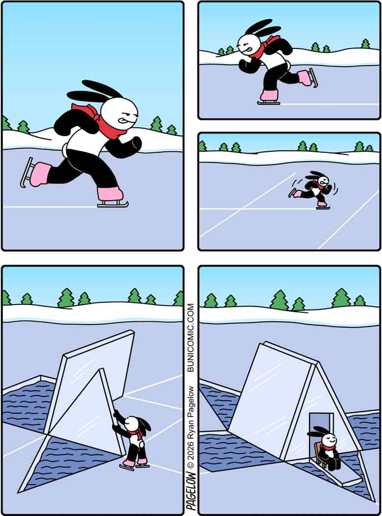 And he's been living out there ever since