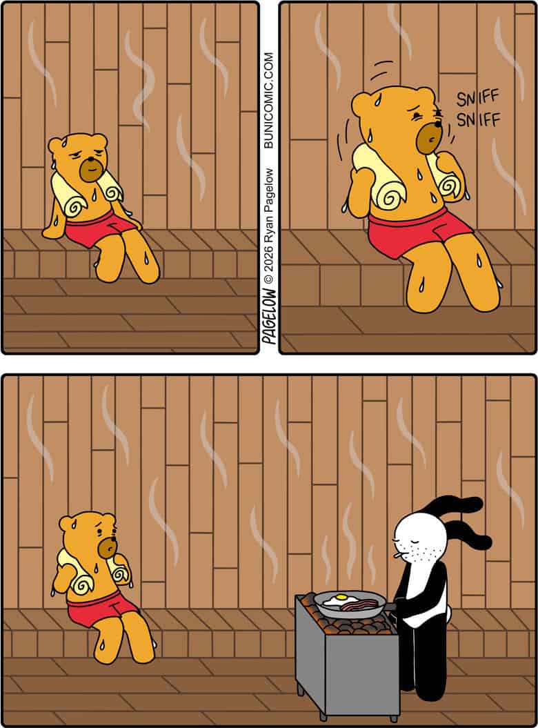 Sauna bacon grease is moisturizing