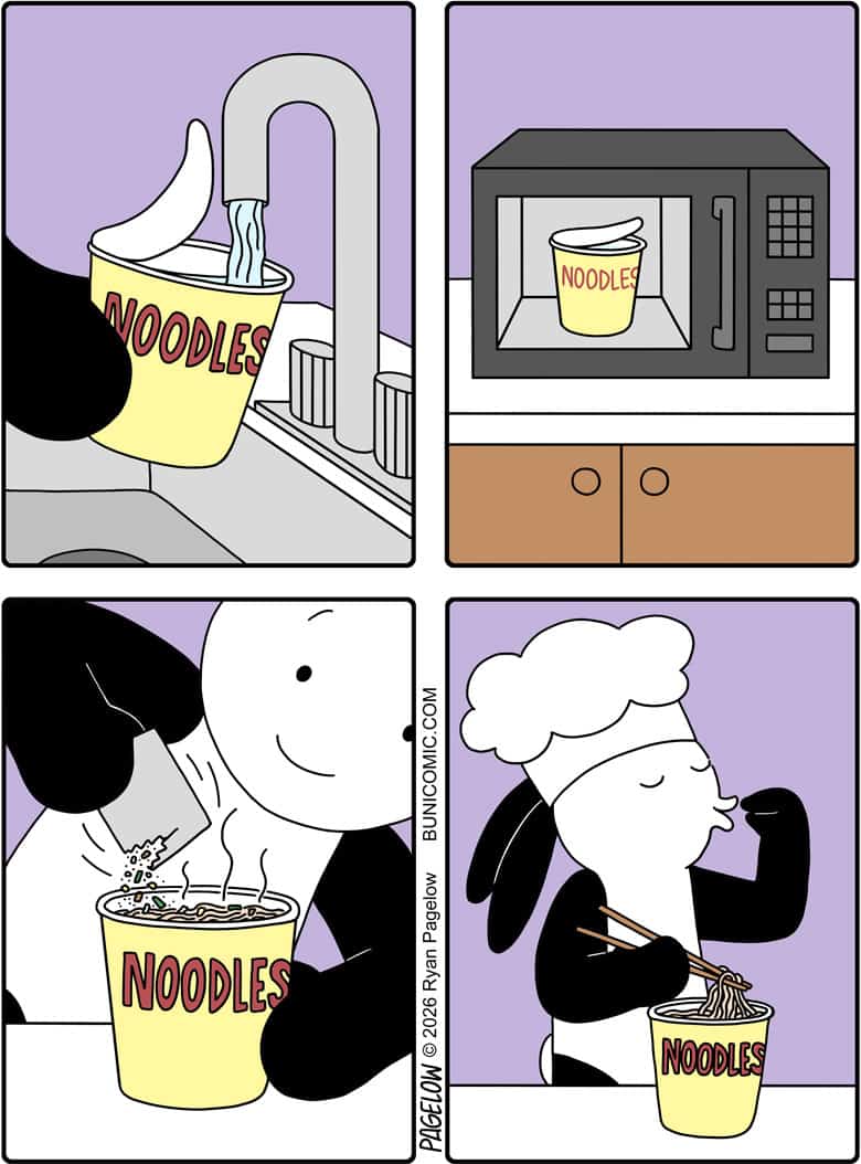 I'll be dining in tonight