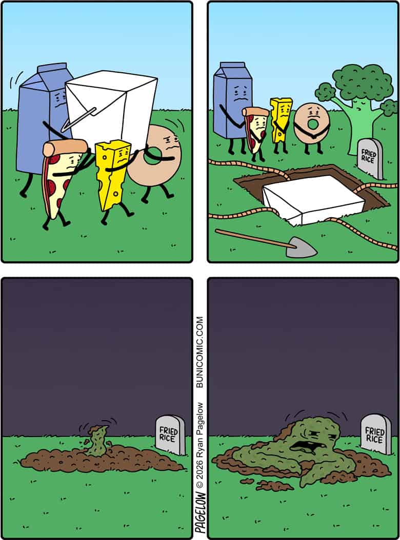 The leftovers are hungry